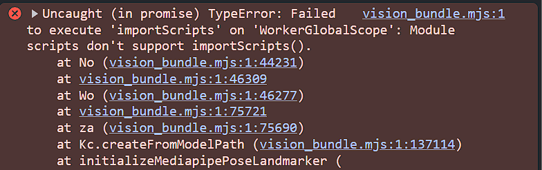 Failed to execute 'importScripts' on 'WorkerGlobalScope'